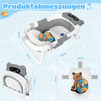 Cosmo Go Baby Badewanne Faltbare mit Badematte