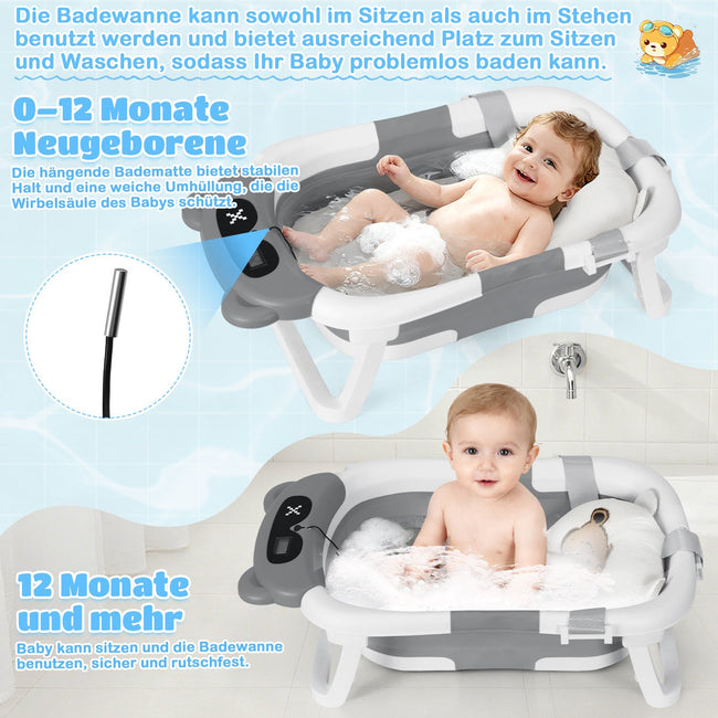 Cosmo Go Baby Badewanne Faltbare mit Badematte Main Image