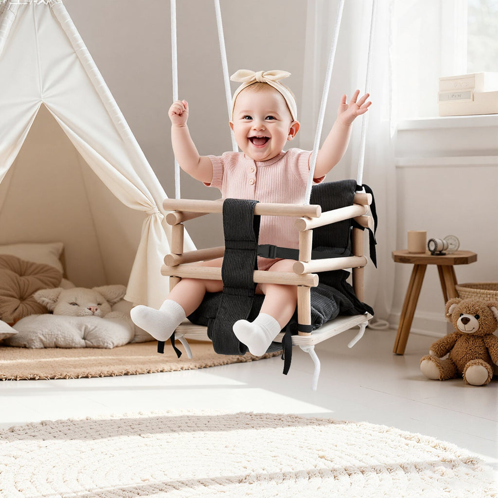 Cosmo Go Babyschaukel 3-in-1 Höhenverstellbar mit Kissen