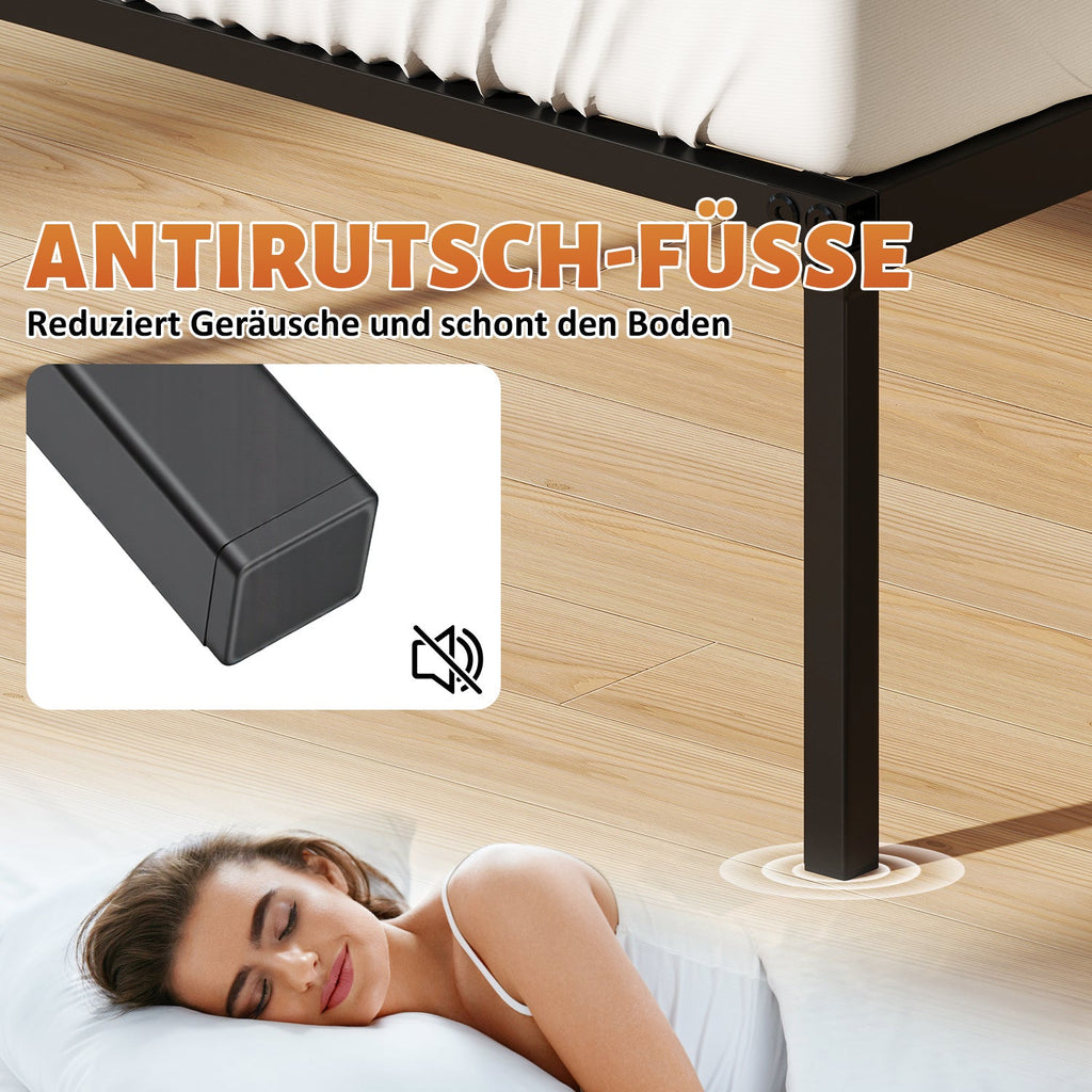 Cosmo Go Bettgestell Faltbar Bettrahmen 90x200cm