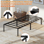 Cosmo Go Bettgestell Faltbar Bettrahmen 90x200cm