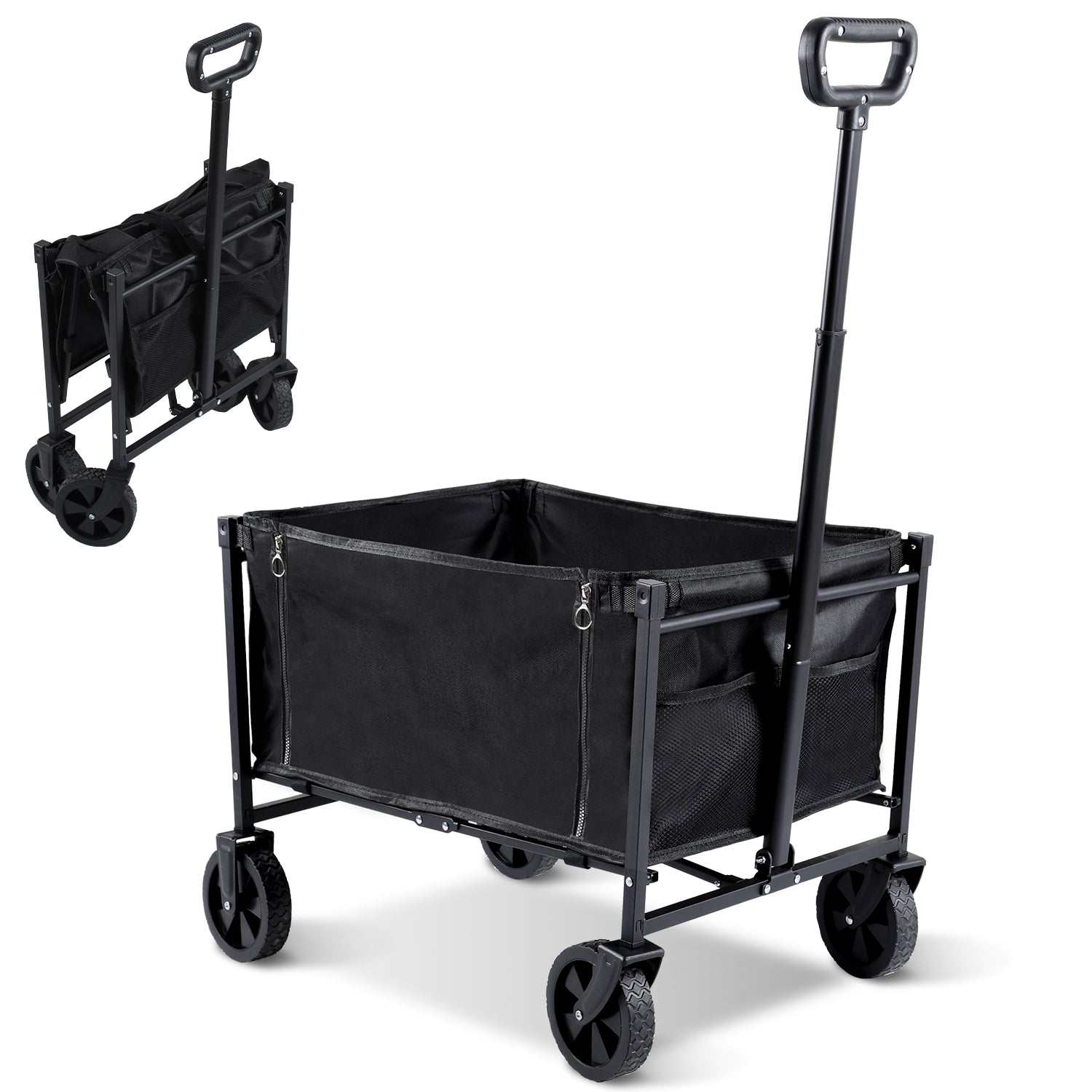 Cosmo Go Faltbar Bollerwagen Transportwagen 60L