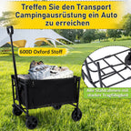 Cosmo Go Faltbar Bollerwagen Transportwagen 60L