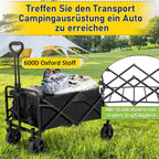 Cosmo Go Bollerwagen Transportwagen Faltbar 60L
