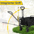 Cosmo Go Bollerwagen Transportwagen Faltbar 60L