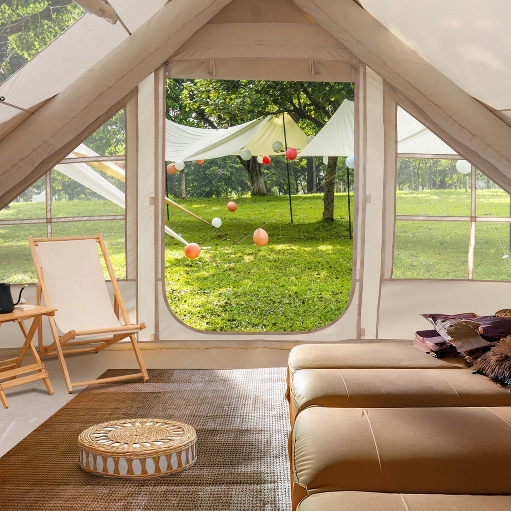 Cosmo Go Aufblasbares Campingzelt mit Dachfenster 6.3㎡