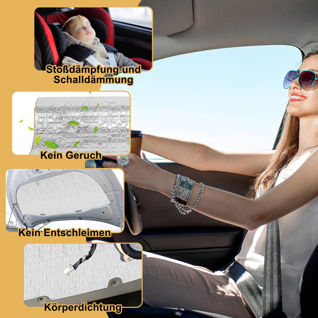 Cosmo Go Dämmmatte Auto Alubutyl Selbstklebend 2m/4m