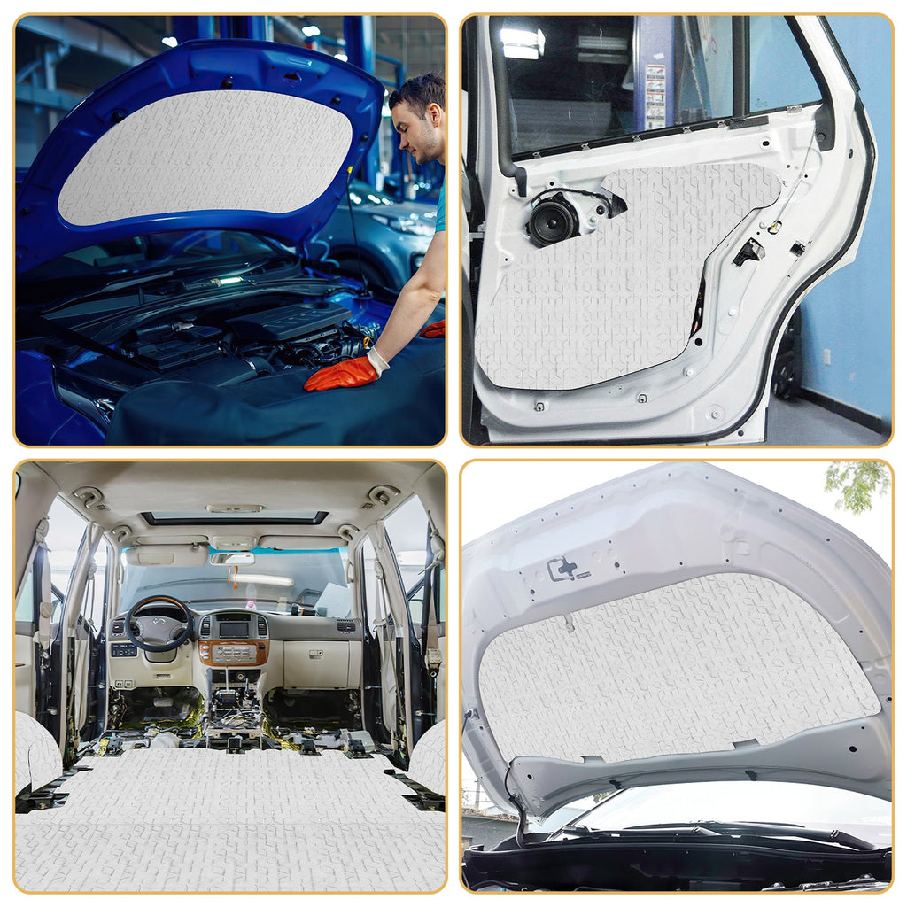 Cosmo Go Dämmmatte Auto Alubutyl Selbstklebend 2m/4m