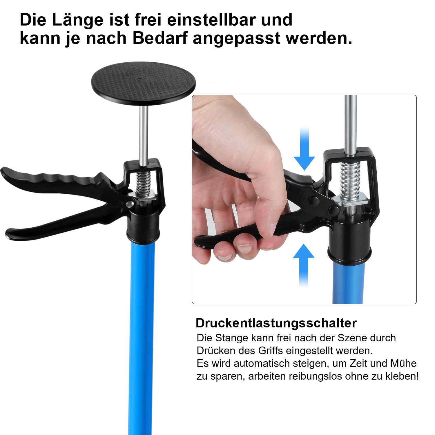 Cosmo Go Deckenstütze Teleskopstütze bis 50 kg 115-290cm