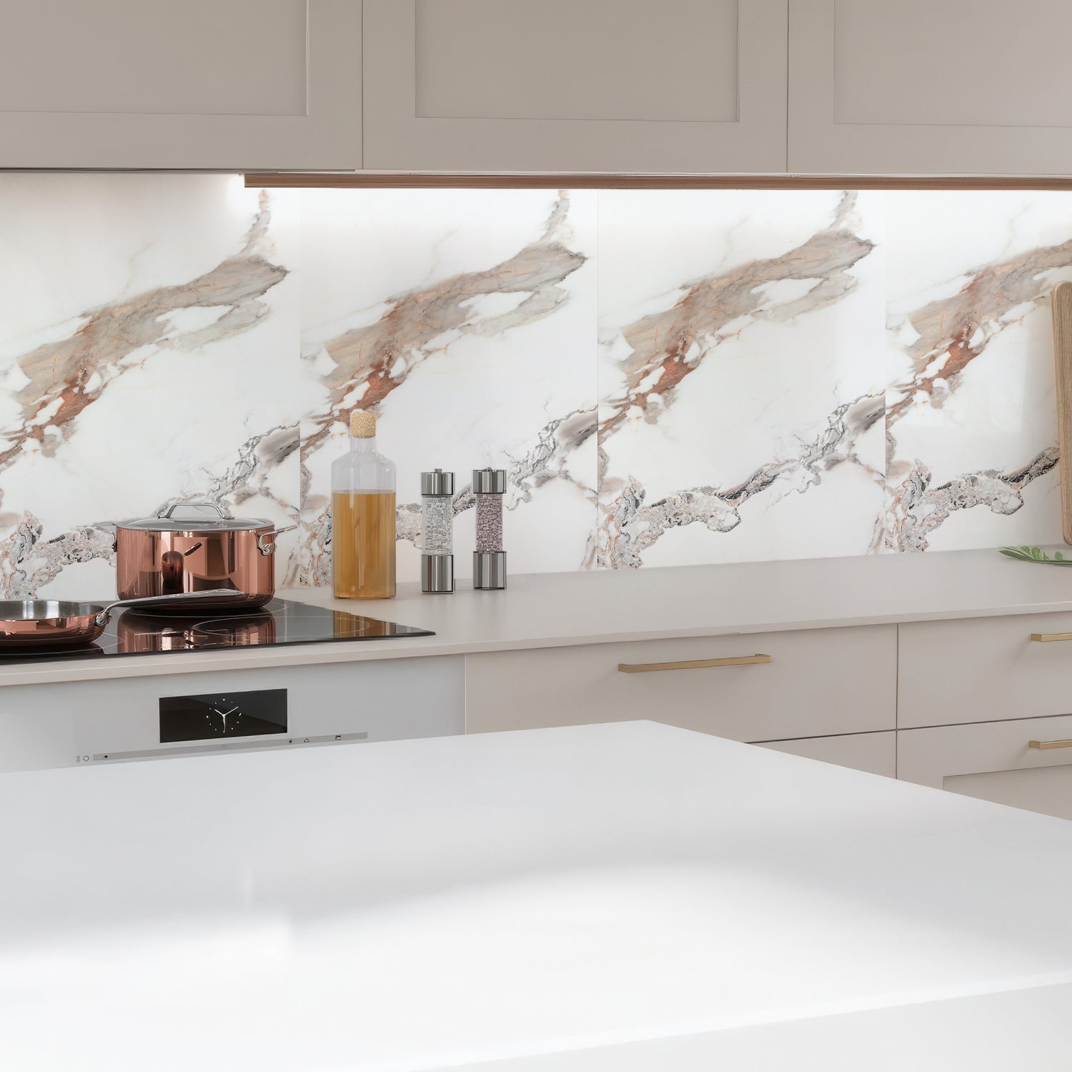 Cosmo Go Wandpaneele Dekorationsplatten Marmor 120x60cm 4x