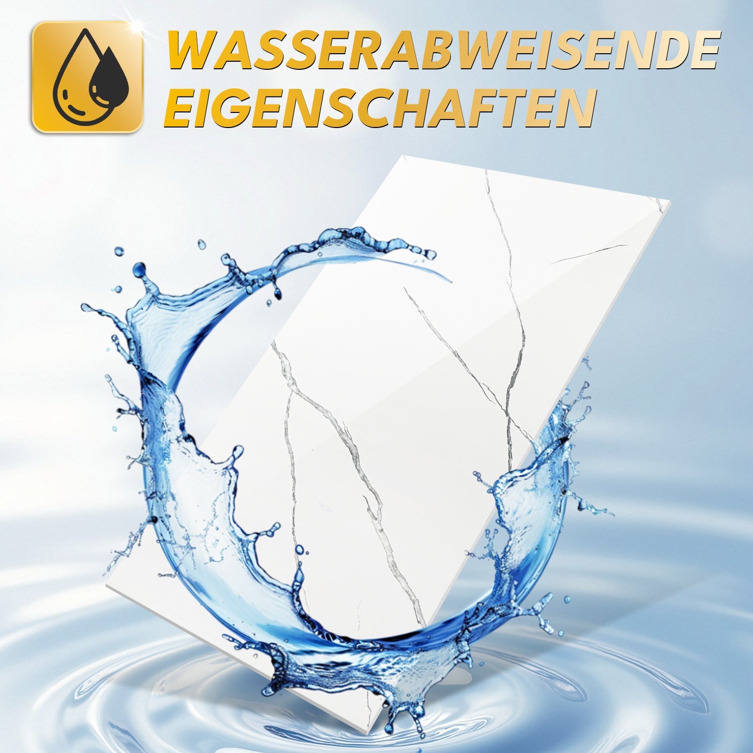 Cosmo Go Wandpaneele Dekorationsplatten Marmor 120x60cm 4x