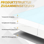 Cosmo Go Wandpaneele Dekorationsplatten Marmor 120x60cm 4x