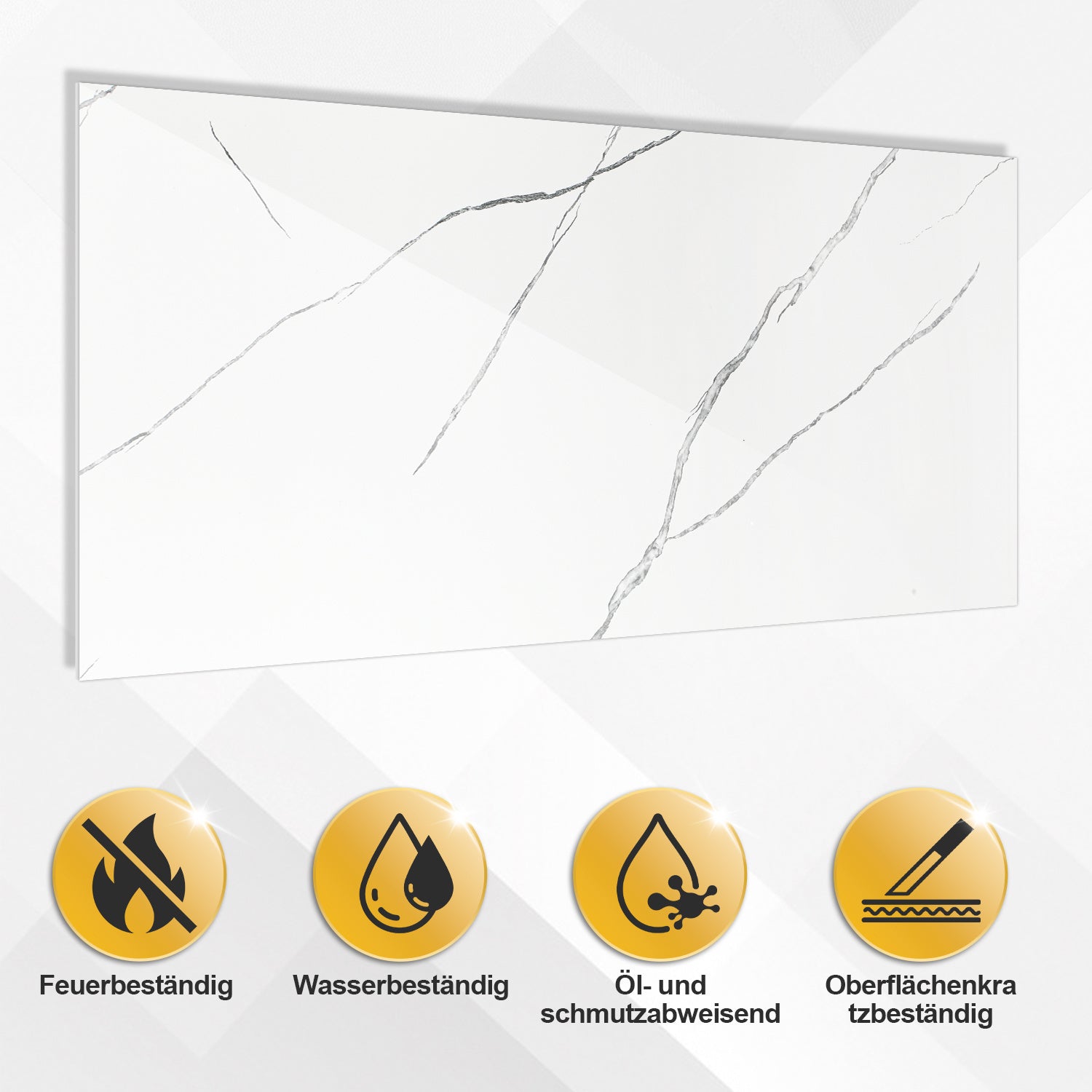 Cosmo Go Wandpaneele Dekorationsplatten Marmor 120x60cm 4x