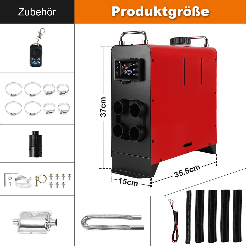 Cosmo Go 12V 8KW Dieselheizung Standheizung Luft Auto mit Bluetooth APP