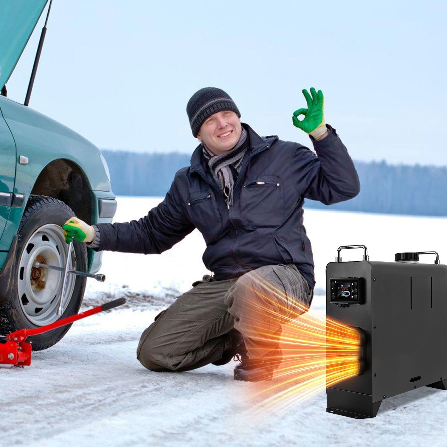 Cosmo Go 12V 8KW Dieselheizung Standheizung Luft Auto mit Bluetooth APP