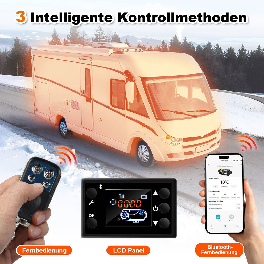 Cosmo Go 12V 8KW Dieselheizung Standheizung Luft Auto mit Bluetooth APP