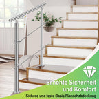Edelstahl Handlauf