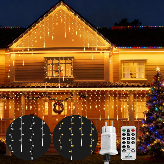 Eiszapfen Lichterkette Hover Image