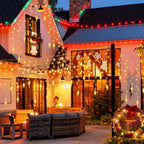 Cosmo Go Eiszapfen Eisregen Lichterkette mit Fernbedienung 10m/15m