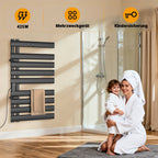 Cosmo Go Elektrisch Handtuchhalter Badheizkörper Wandbehang 425W
