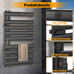 Cosmo Go Elektrisch Handtuchhalter Badheizkörper Wandbehang 425W