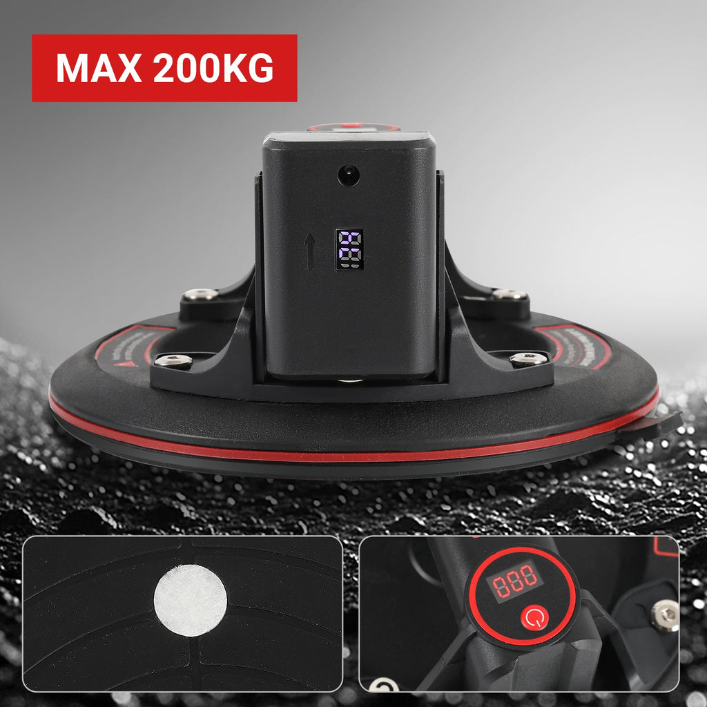 Cosmo Go Elektrischer Vakuumheber 8 Zoll Tragkraft 200kg