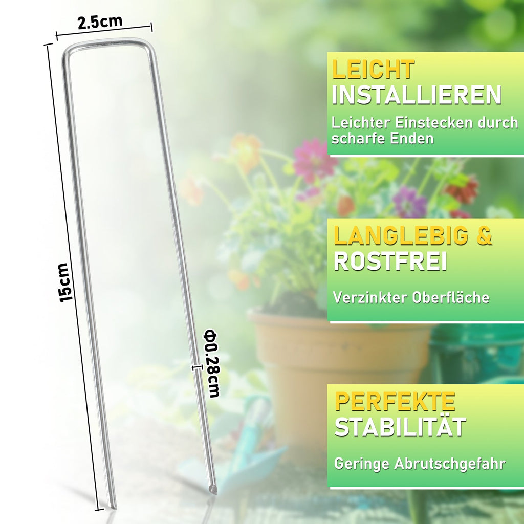 Cosmo Go Erdanker Bodenanker aus Verzinkt 50 Stück/100 Stück