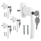 Cosmo Go Fenstergriff Abschließbar Aluminium mit Key