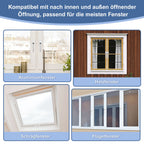Cosmo Go Fenstergriff Abschließbar Aluminium mit Key
