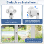 Cosmo Go Fenstergriff Abschließbar Aluminium mit Key