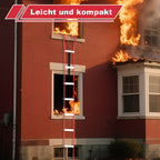 Cosmo Go Feuerleiter Rettungsleiter bis 4.5m Tragfähigkeit 450kg