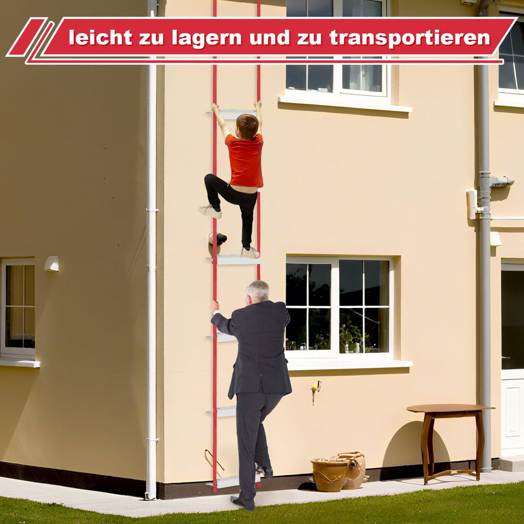 Cosmo Go Feuerleiter Rettungsleiter bis 4.5m Tragfähigkeit 450kg
