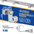 Cosmo Go 10x Fitting für Airlineschiene Endbeschlag