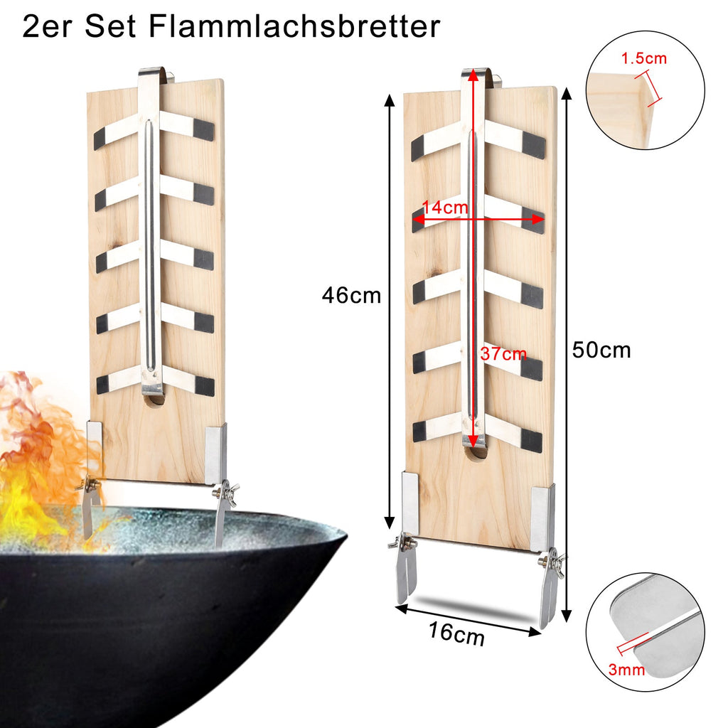 Flammlachsbrett 