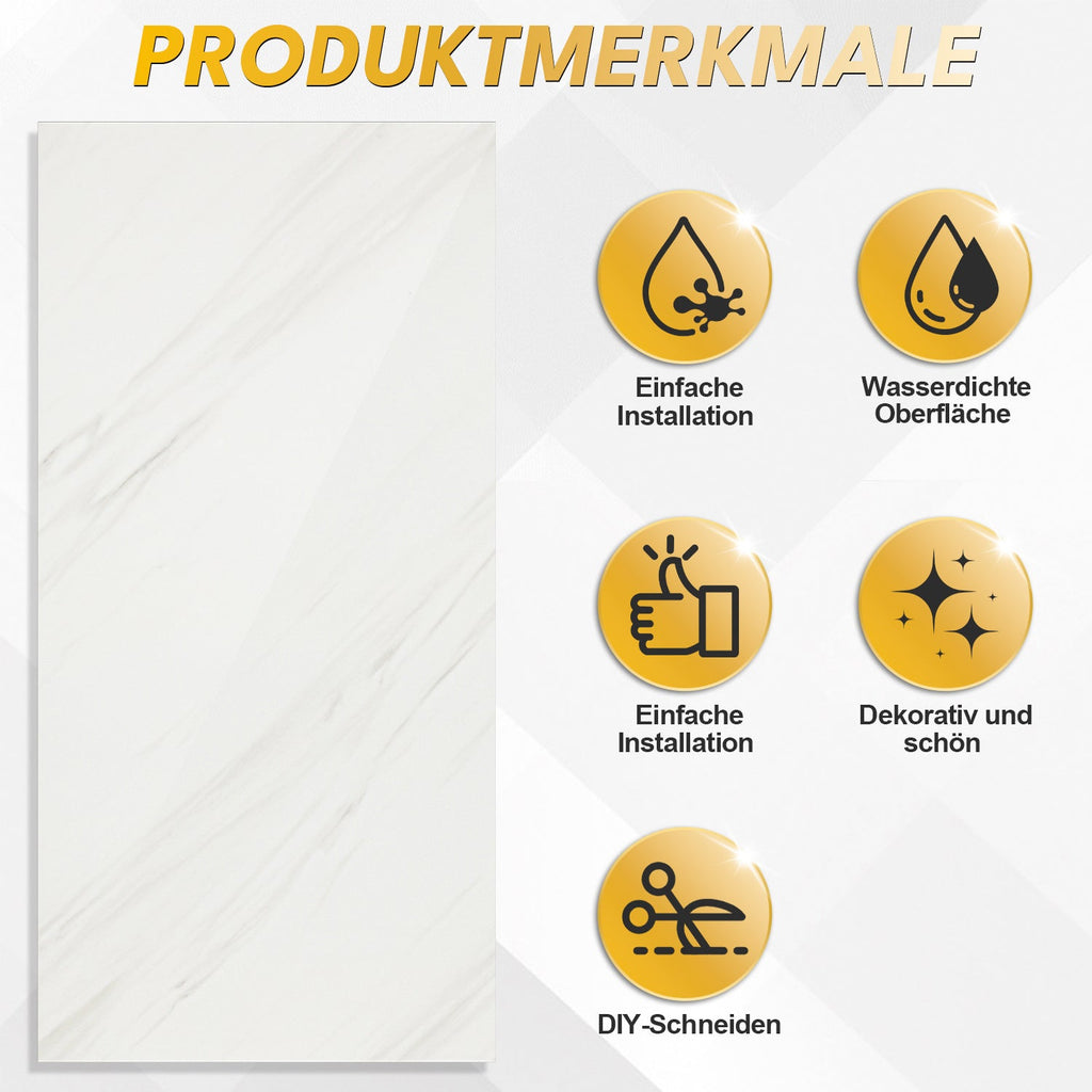 Cosmo Go Selbstklebende Wandpaneele Fliesenaufkleber 60x30cm 10x