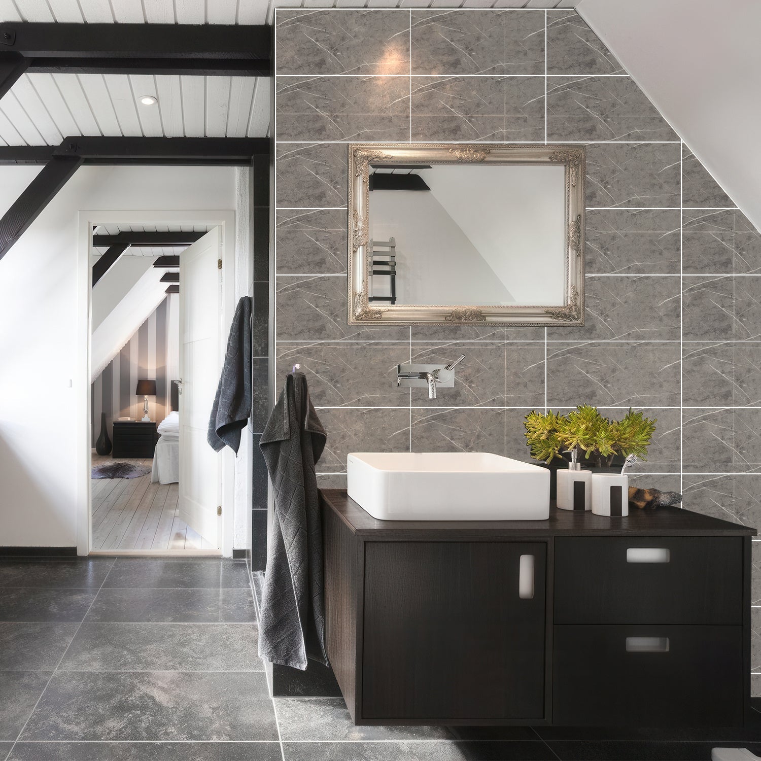 Cosmo Go Selbstklebende Wandpaneele Fliesenaufkleber 60x30cm 10x