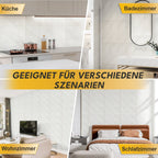 Cosmo Go Selbstklebende Wandpaneele Fliesenaufkleber 60x30cm 10x