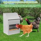 Cosmo Go Futterautomat Futterspender Edelstahl 5/15kg
