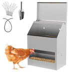 Cosmo Go Futterautomat Futterspender Edelstahl 5/15kg