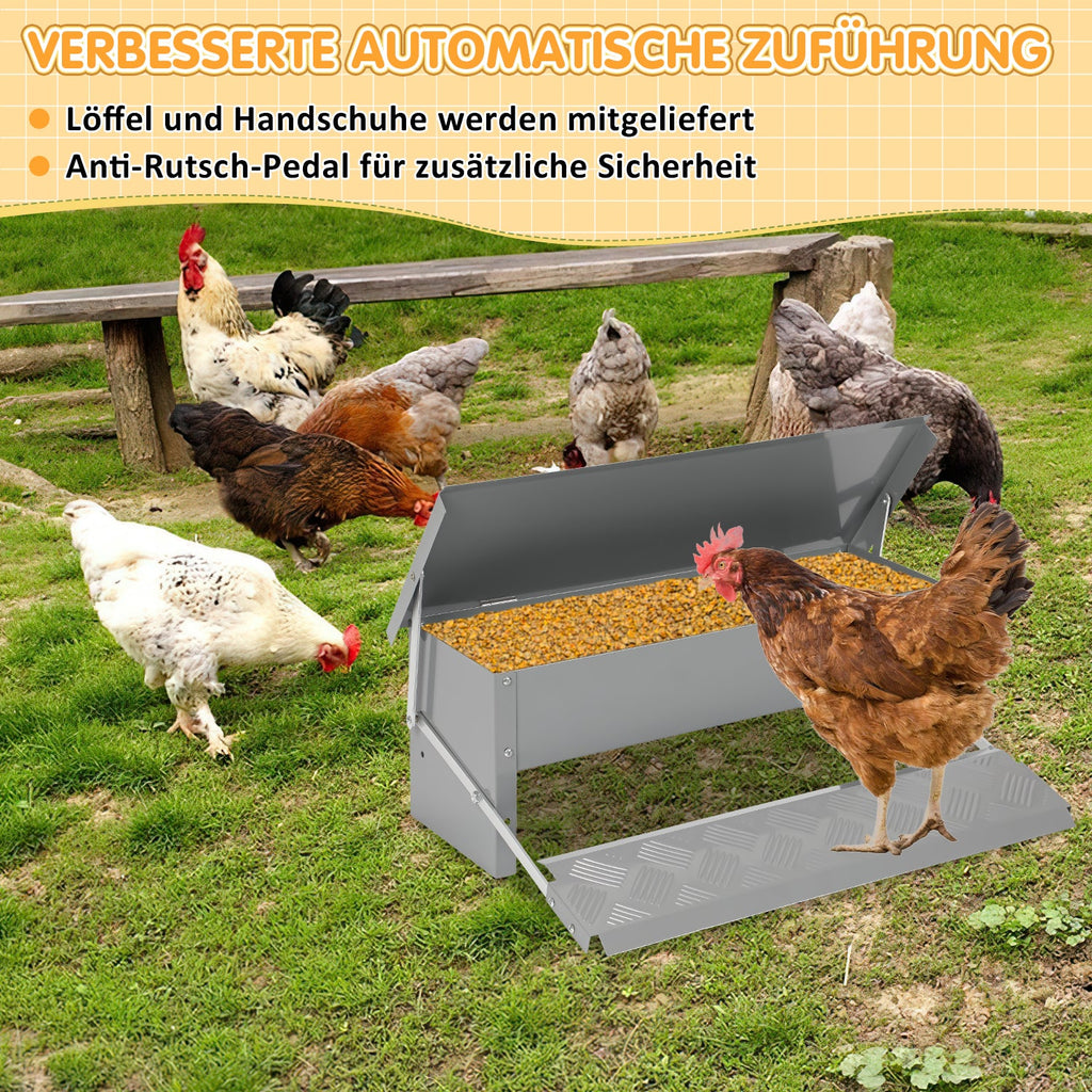 Cosmo Go Futterautomat Futterspender mit Handschuhe 5kg