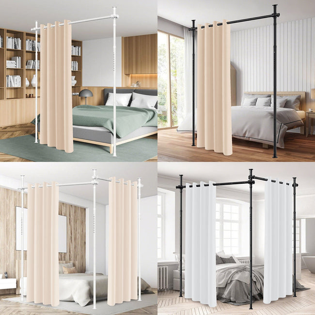 Cosmo Go Raumteiler Gardinenstange 122-305cm(H) Hover Image