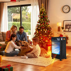 Cosmo Go Gasheizer 3800W Gasheizung für Gasflaschen Faltbarer mit EU Adapter