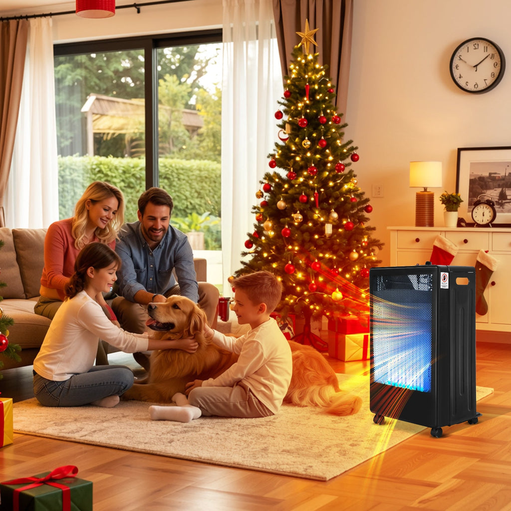 Cosmo Go Gasheizung 3800W Gasheizer für Gasflaschen Faltbarer