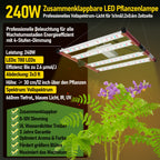 Cosmo Go Growzelt Growbox Komplettset Vollspektrum