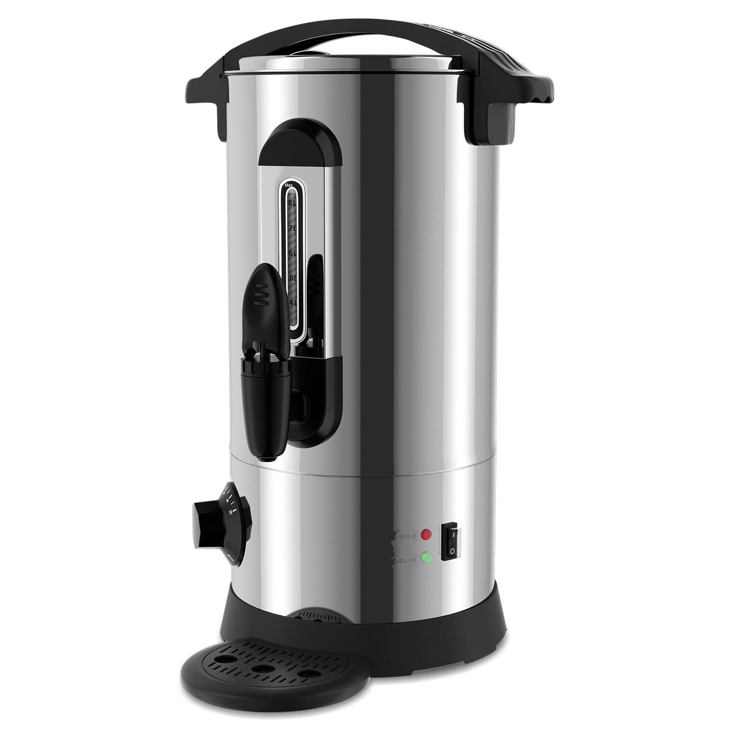 Cosmo Go Glühweinkocher Glühweintopf Edelstahl 1500W 8L