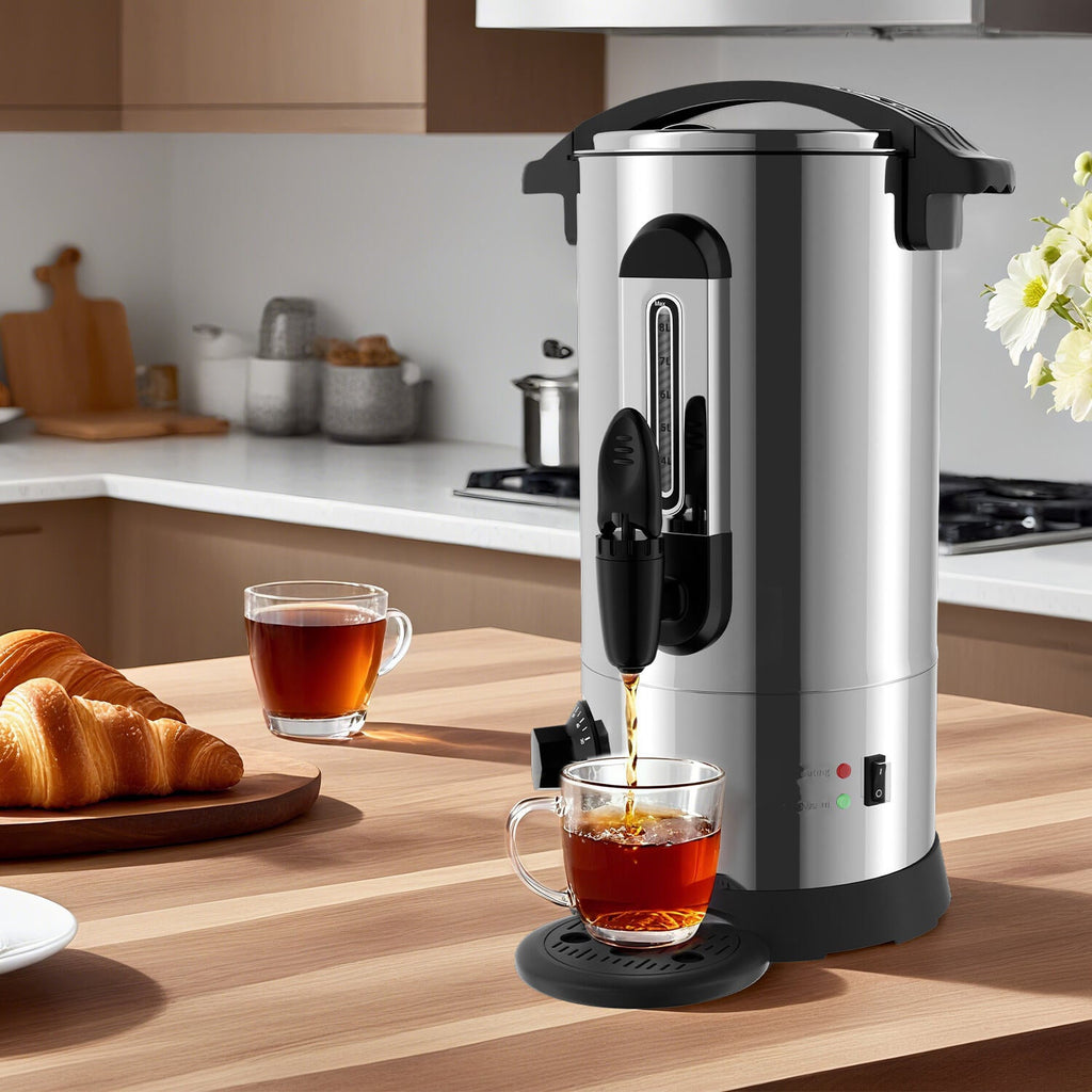 Cosmo Go Glühweinkocher Glühweintopf Edelstahl 1500W 8L