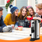 Cosmo Go Glühweinkocher Glühweintopf Edelstahl 1500W 8L