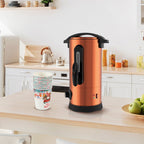 Cosmo Go 8 L Glühweinkocher Glühweinkessel inkl. 10 Tassen, Kupferfarbe