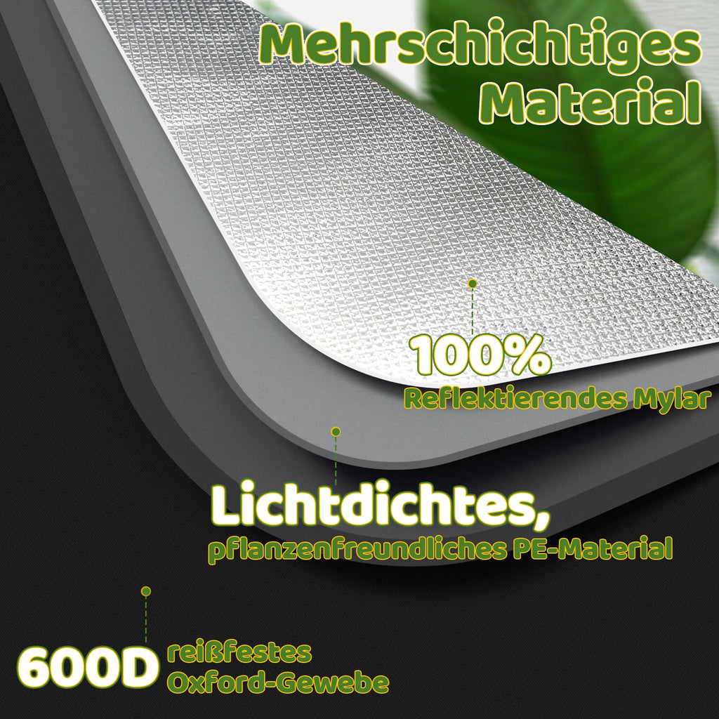Cosmo Go Growbox Gewächshaus Grow Tent