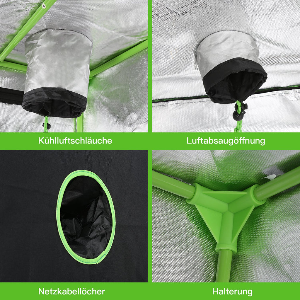 Cosmo Go Growbox Gewächshaus Grow Tent